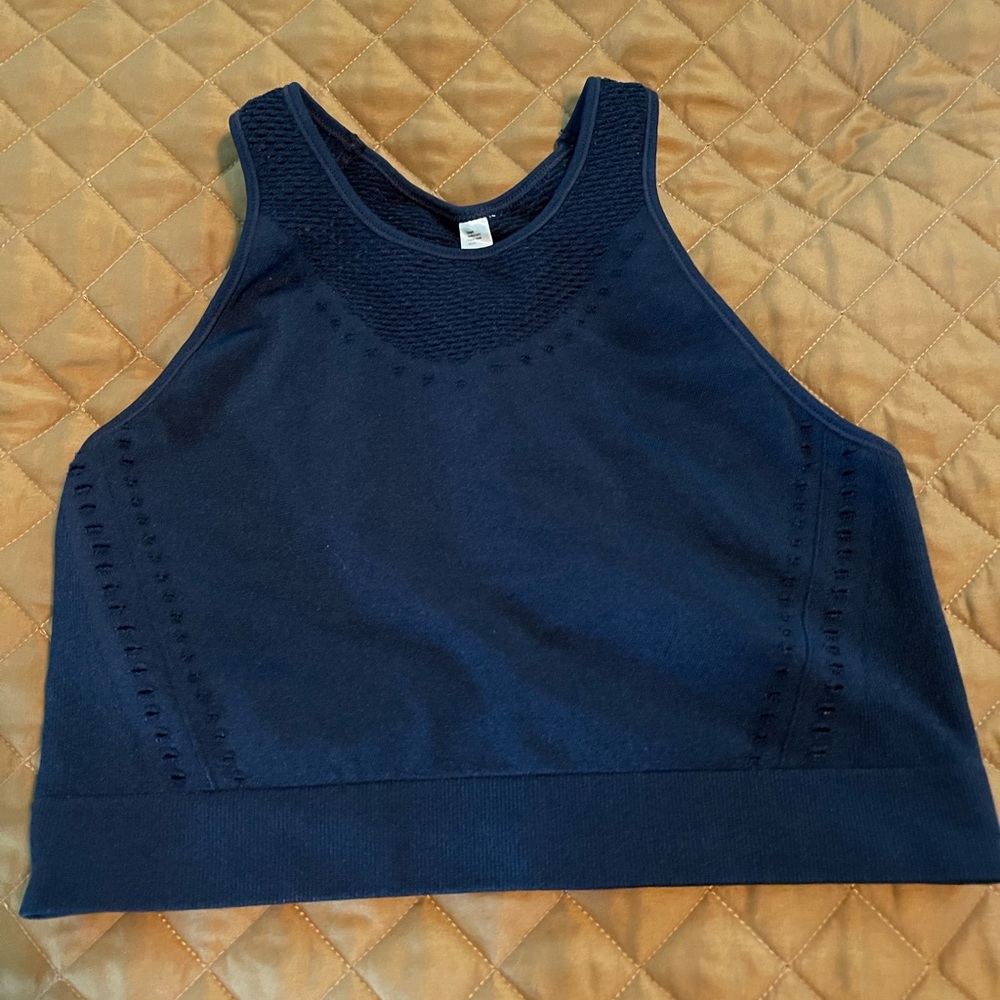 Navy sports bra